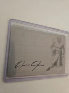 Josh Jacobs RC 1/1 1 Of 1 One Of One On Card Auto 2019 Panini NFL - Bild 1 von 2