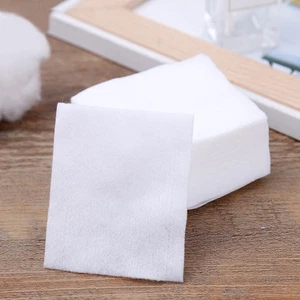 Almohadillas desmaquillantes desechables para rostro limpio 400 piezas de algodón en caja - Imagen 1 de 12