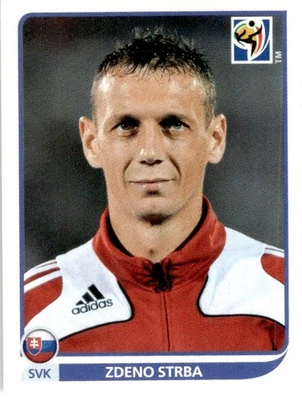 2010 Panini FIFA World Cup South Africa Sticker Zdeno Strba Slovakia #474 - Image 1 of 2