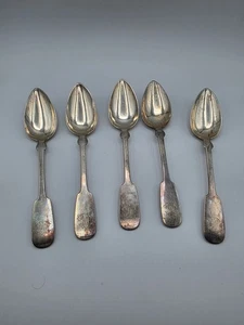 Silber Speiselöffel alt 800 er Silber ca. 252 Gramm - Bild 1 von 9