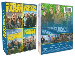 Clarkson's Farm: The Complete Season 1-4(DVD, 8-Disc Box Set )free shipping New - Afbeelding 1 van 1