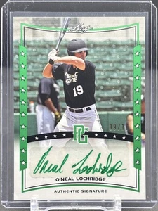 2014 LEAF PERFECT GAME NATIONAL SHOWCASE #A-ONL O’Neal Lochridge Green Auto /10 - Picture 1 of 2