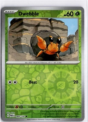 Dwebble Common SV04: Paradox Rift 006/182 NM - Image 1 of 2