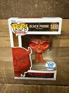 ⚡️ Funko Pop! Movies: The Black Phone #1490 - The Grabber (Red Molding) NEW ⚡️ - Picture 1 of 4