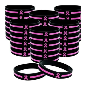 36 piezas pulseras de conciencia de senos artículos a granel accesorios simples 8464 - Imagen 1 de 6