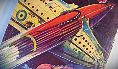 Vintage Pulp Magazine -- Amazing Stories - February 1941 Vol.15 No. 2 - Image 1 of 4