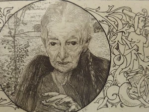 De Worpswede, carpeta 7 grabados - Imagen 1 de 5