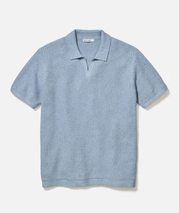 Suéter Polo Conrad Capa Marina Para Hombre Talla Grande Nuevo con Etiquetas Precio de venta sugerido por el fabricante $118 Indigo Lavado - Imagen 1 de 8