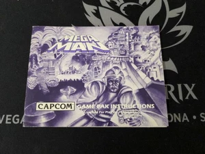 MEGA MAN MEGAMAN 1 ONE MANUAL DE INSTRUCCIONES LIBRO NINTENDO NES HQ - Imagen 1 de 4