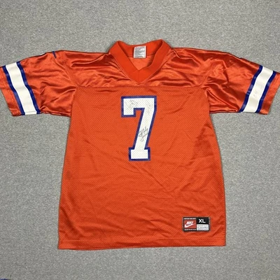 Camiseta De Colección Denver Broncos Juvenil Talla Extra Grande Nike Naranja John Elway 7 Foto 1 de 4