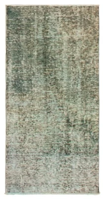 2'0" x 4'0" Traditional Vintage Hand Knotted Oriental Carpet Wool Area Rug - Image 1 of 4