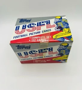 1985 Topps USFL Factory-Sealed Complete Set Mills & Flutie RC Young White Walker - Picture 1 of 5