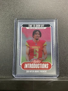 2024 Panini Assoluto Jayden Daniels #I-JDS Introduzioni Rookie Commanders (RC) - Foto 1 di 2