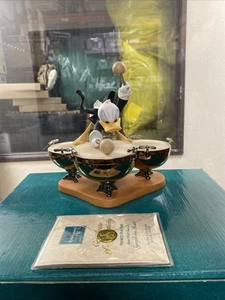 WDCC Walt Disney Classic Collection Symphony Hour Donald's Drum Beat COA - Picture 1 of 15