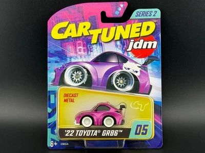 Cartuned 22 Toyota GR86 Rosa #05 Serie JDM 2 1/64 - Immagine 1 di 3