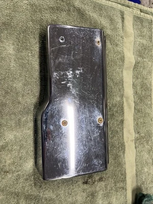 1970-1974 Corvette Distributor Cover Chrome Used Condition with Left bracket - Image 1 of 4