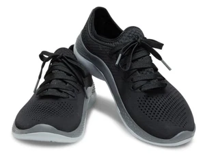 Crocs LiteRide Pacer schwarze Schnürschuhe 206705 Damengröße 6, neu - Bild 1 von 5