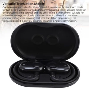 Hot BT 5.4 Translator Earbuds 3 Modes HD Sound 144 Languages Translation Earbud - Picture 1 of 30