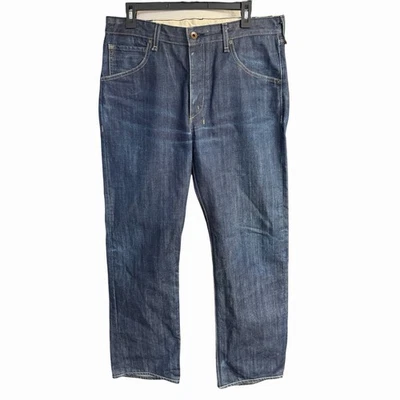 Rag & Bone Handmade Jeans Men's 36/34 (33) Dark  Preppy Prep USA Button Fly - Image 1 of 4