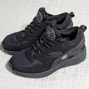 Heelys Shoes YOUTH Size 2 Solid Black FORCE 770837 GREAT CONDITION!! No Plugs - Picture 1 of 13
