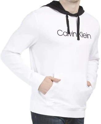 Calvin Klein Classic Iconic French Terry Pullover Logo Hoodie, Men’s Size Medium - Image 1 of 2