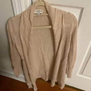Cardigan trapezio bianco + Warren essenziale cashmere - Foto 1 di 4