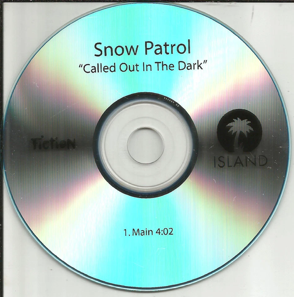 SNOW PATROL Called Out in the Dark TST PRESS PROMO DJ CD Single 2011 USA MINT Foto 1 de 1