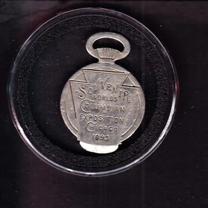 US 1893 Columbian Expo Keystone Watch Co. Watch Opener - Picture 1 of 2