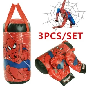 Kinder Box Boxsack Training Avengers Spider Man Boxsäcke Handschuhe Spielzeug DE - Bild 1 von 7