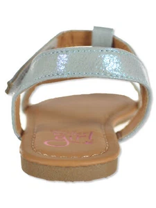 Olivia Miller Girls' Metallic Unicorn Sandals Color: pink Size: 5 toddler - Picture 1 of 8
