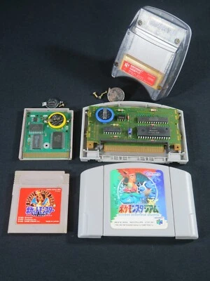 Pokemon red game boy 64 N64 stadium Nintendo Japan tested Authentic cartridge jp - Image 1 of 4
