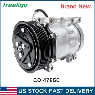 Компрессор переменного тока с муфтой для 1996-2002 Dodge Ram 1500 5,9 л подходит для CO 4785C - Изображение 1 из 4