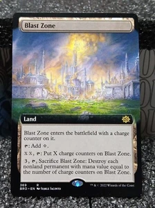 MTG Blast Zone Borderless 369 The Brothers War Magic The Gathering Card - Picture 1 of 2