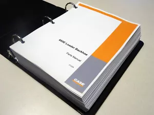 Case 680E/680CK E Catalogo ricambi terne caricatore, manuale, elenco, libro, NUOVO con raccoglitore - Foto 1 di 5