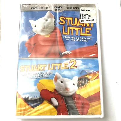 Stuart Little & Stuart Little 2 (DVD, Double Feature, 2002) ~ NEW - Image 1 of 2
