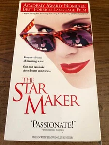 The Star Maker VHS VCR Tape Movie Sergio Castellitto Rated R Used - Picture 1 of 6