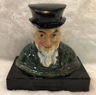 Marutomoware Hand Painted In Japan Bust Of Uncle Sam MCM RARE Toby Mug Style
