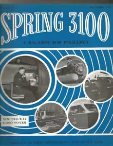 1950 PRIMAVERA 3100 RIVISTA POLIZIA NEW YORK CITY, SETTEMBRE 1950 - Foto 1 di 1