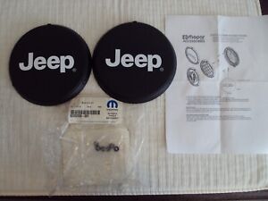 Jeep OBEN TJ, LJ, YJ and Liberty Renegade NOS  Fog Light covers.