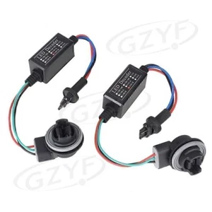 2X 3157B LED Decoder Turn Signal Light Anti Hyper Flashing Error Cancel Adaptor - Picture 1 of 6
