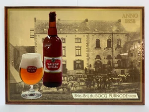 05124 Tabella di plastica / cartone pubblicitaria - Birra Saison Regal - Bild 1 von 2