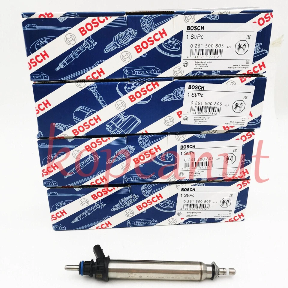 4X 0261500065 Fuel Injectors A2780700687 for Mercedes Benz C350 X156 GLS450 X167 - Изображение 1 из 4