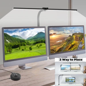 144 Led Desk Lamp Led Dimmable Daylight Lamp Clampable With Desktop Controller - Picture 1 of 12