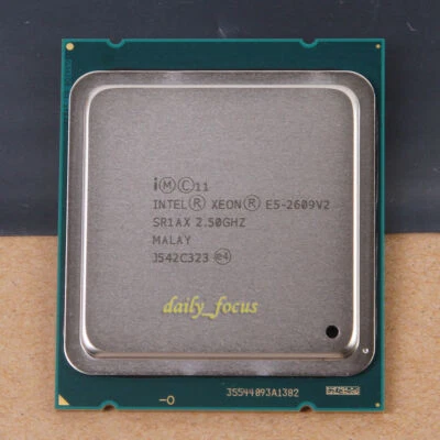 Intel Xeon E5-2609 V2 SR1AX 2.5 GHz BX80635E52609V2 CPU LGA 2011 3200 MHz - Image 1 of 2