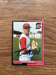 Travis Wood 2007 Sarasota Reds Rookie card