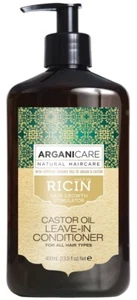 Arganicare Ricin oil leave–in conditioner All Hair Types 400ml./13.52 fl oz - Picture 1 of 7