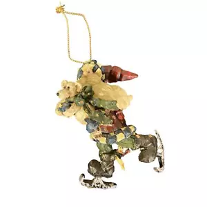 1998 Boyds Santa Eislaufen Ornament Vintage Weihnachten Weihnachtsbaumschmuck Geschenk - Bild 1 von 6