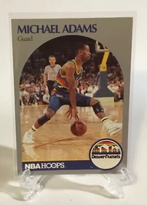 1990-91 NBA Hoops Michael Adams #91 - Picture 1 of 2