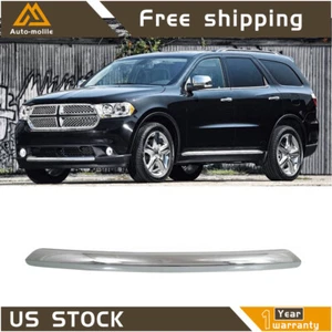 For DODGE DURANGO 2011 2012 2013 Front Bumper Trim Molding Lower Chrome Silver - Picture 1 of 7