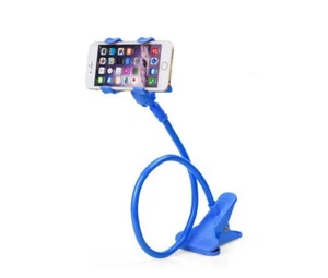 Universal Gooseneck Lazy Bed Cell Phone Holder Flexible with Clip for Desk Table - Picture 1 of 16